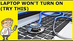 How To Revive a Dead Laptop That Won't Turn On (Easy Fix)