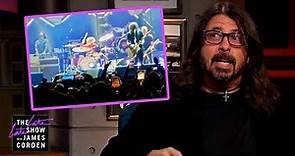 Dave Grohl Recaps His Drum-Off w/ Nandi Bushell
