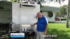 Mobile Cold.com - Our newest self contained portable refridgerator/freezer trailer
