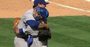 Josh Beckett strikes out Chase Utley to secure his no-hitter in 2014
