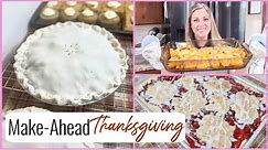 Make-Ahead Thanksgiving Sides To Help Save Time / Freezer Friendly