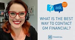 What is the best way to contact GM Financial? | ASK GMF by GM Financial