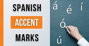Spanish ACCENT MARKS 🇪🇸 Meaning + Pronunciation