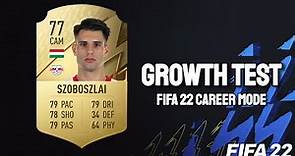 Dominik Szoboszlai Growth Test! FIFA 22 Career Mode