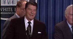 President Reagan's Remarks Regarding Retirement of Chief Justice Warren Burger on June 17, 1986