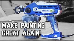 Low Cost Handheld Paint Sprayer // Graco Truecoat 360 DS Review