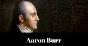 Brief Biographic:Aaron Burr