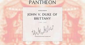 John V, Duke of Brittany Biography - Duke of Brittany from 1399 to 1442