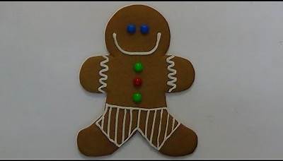 how to make super-sized gingerbread man