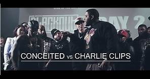 KOTD - Rap Battle - Conceited vs Charlie Clips | #Blackout4