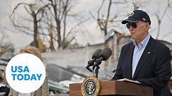 President Biden asseses tornado storm damage in Mississippi | USA TODAY