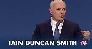 Iain Duncan Smith: Speech to Conservative Party Conference 2014