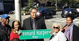 "Leonard Harper Way" Unveiling In Harlem