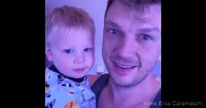 Nick Carter and his son Odin Reign Carter - Light