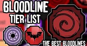 The BEST Bloodline Tier List in Shinobi Life 2 | The BEST Bloodlines in Shindo Life