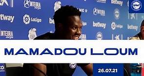 Bienvenido Mamadou Loum 👋 | Deportivo Alavés