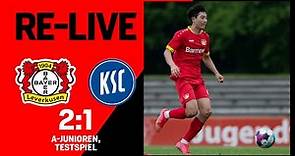 Bayer 04 Leverkusen U19 🆚 Karlsruher SC U19 2:1 | Testspiel | Re-Live