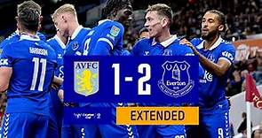 EXTENDED CARABAO CUP HIGHLIGHTS | Aston Villa 1-2 Everton