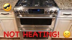 HOW TO FIX GE CAFE GAS OVEN - IGNITER REPLACEMENT / OVEN DOES NOT HEAT UP