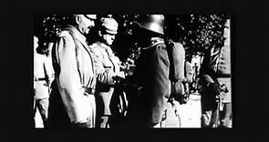 L'Imperatore Guglielmo II di Germania a Passariano (UD) - 1917