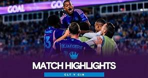 HIGHLIGHTS: Charlotte FC vs. FC Cincinnati