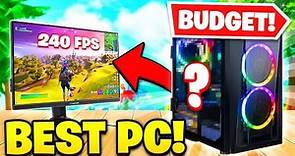 The BEST BUDGET Gaming PC To Buy For Fortnite! (HIGH FPS!) - Fortnite Tips & Tricks