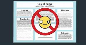 How to create a better research poster in less time (#betterposter Generation 1)