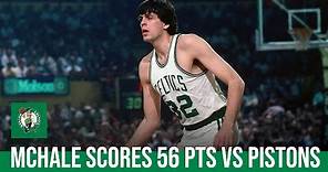 Flashback: Kevin McHale scores 56 points vs the Pistons | Full highlights | NBC Sports Boston