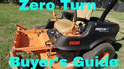 Buying a Zero Turn Mower Guide - New, Used, Brands, Models