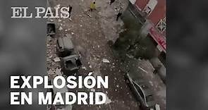 Explosión en calle Toledo