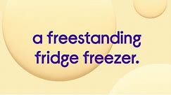 How to measure for a freestanding fridge freezer | Currys PC World
