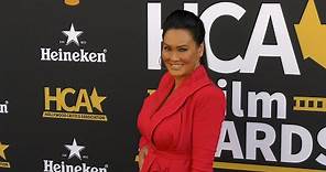 Tia Carrere attends the 5th Annual HCA Film Awards red carpet in Los Angeles