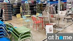 AT HOME PATIO FURNITURE ARMCHAIRS EGG CHAIRS TABLES SOFAS SHOP WITH ME SHOPPING STORE WALK THROUGH