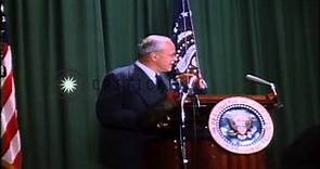 President Kennedy appoints John McCone as the new head of the Central Intelligenc...HD Stock Footage
