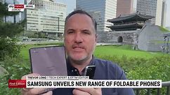 Samsung release new generation of foldable smartphones