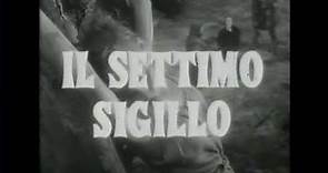 "Il settimo sigillo" (Det sjunde inseglet 1957) di Ingmar Bergman - Trailer Italiano d'epoca (raro)
