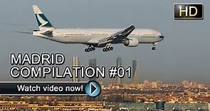 ✈MADRID AIRPORT | PLANESPOTTING | Arrivals (Compilation #01)✈