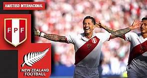 Perú vs Nueva Zelanda 1 - 0 | Amistoso Internacional 2022