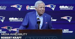 Robert Kraft: “Doing the best we can to bring a winning team back.” | Patriots Press Conference