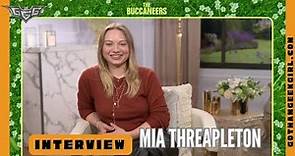 Mia Threapleton Interview I Apple TV+ The Buccaneers I Gotham Geek Girl