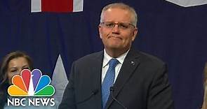 Australian Prime Minister Scott Morrison Concedes defeat in Election
