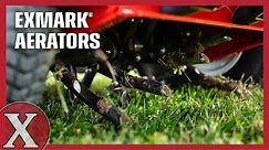 See the 2018 Commercial Lawn Aerators from Exmark