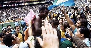 Pelé (Brazil) ♕ All skills, goals, assists in World Cup 1970 ⚽️ ITV English Commentary