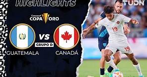 HIGHLIGHTS | Guatemala vs Canadá | Copa Oro 2023 | TUDN