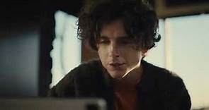 Apple TV ad featuring Timothee Chalamet