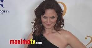 EMILY DESCHANEL On The Red Carpet at 25th Annual GENESIS AWARDS