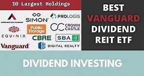 Best High Dividend REIT Vanguard ETF