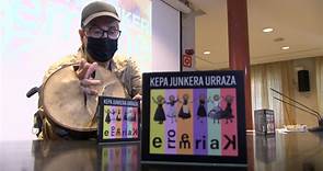 Kepa Junkera presenta su nuevo disco titulado ''Erromeriak'', en el que colaboran más de 40 pandereteras