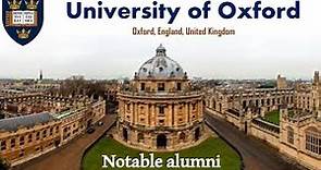 Oxford University Notable alumni