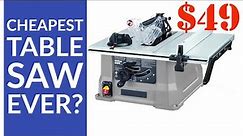 HOT DEAL ALERT! $49 Table Saw @ Lowes (YMMV)